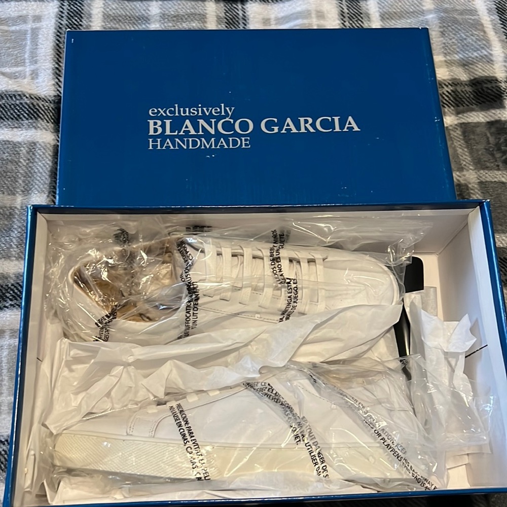 Blanco garcia shoes